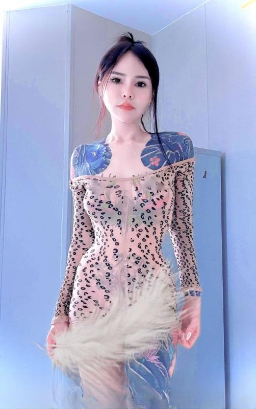 纹身花猫