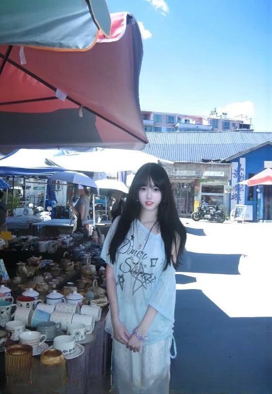 软妹兼职模特乖乖女 图 4