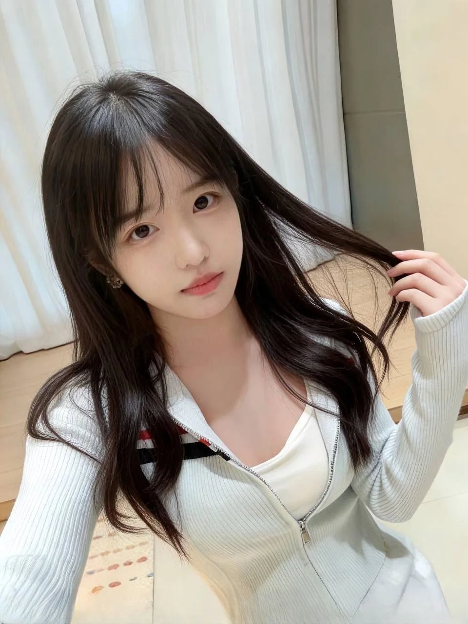 性感白虎美眉 图 2
